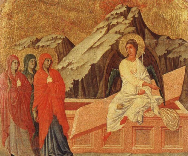unknow artist Duccio The Holy women at the grave Sweden oil painting art
